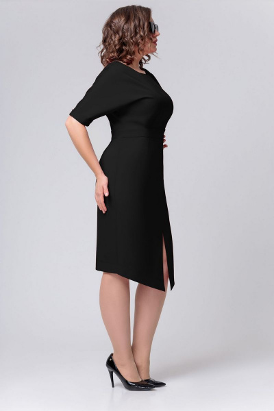 Платье EVA GRANT 144 черный - фото 4