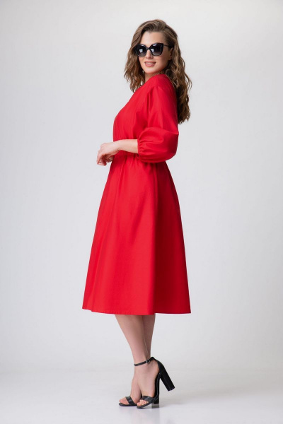 Платье EVA GRANT 157 красный - фото 2