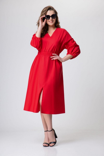 Платье EVA GRANT 157 красный - фото 1