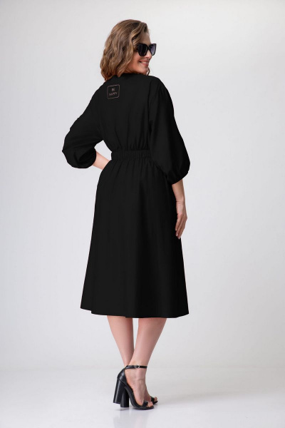 Платье EVA GRANT 157 черный - фото 5