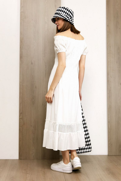 Платье Condra 4299 белый - фото 5