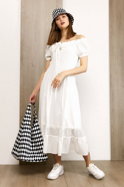Платье Condra 4299 белый - фото 2