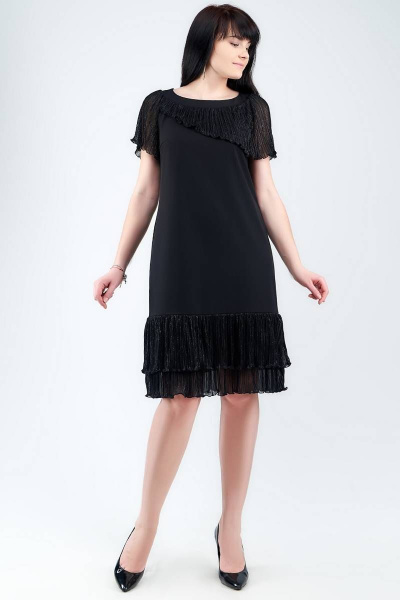 Платье La rouge 51802 черный - фото 1