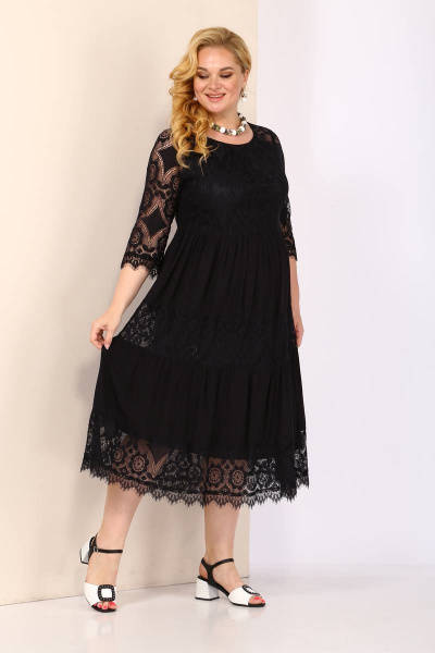 Платье Shetti 4021 черный - фото 4