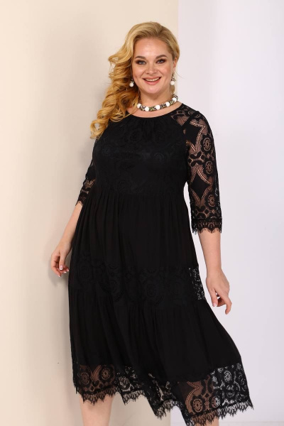 Платье Shetti 4021 черный - фото 3