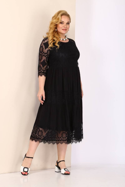 Платье Shetti 4021 черный - фото 2