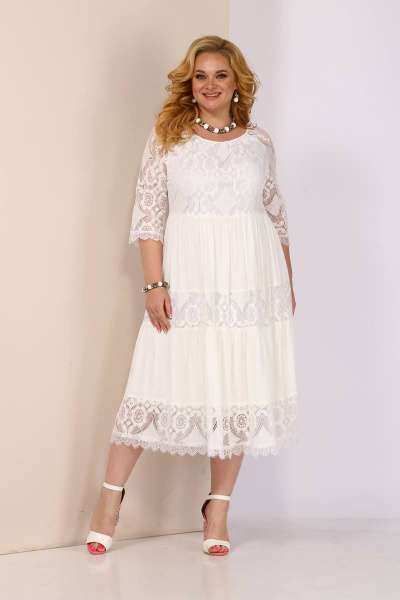 Платье Shetti 4021 белый - фото 1