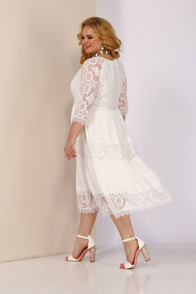 Платье Shetti 4021 белый - фото 6