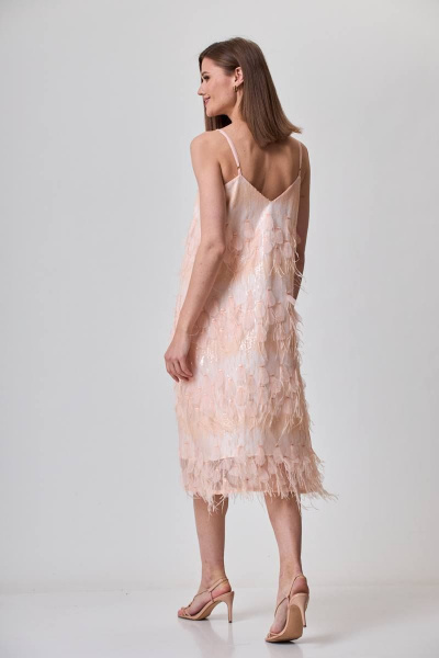 Платье Avenue Fashion 0111 королевский_розовый - фото 4