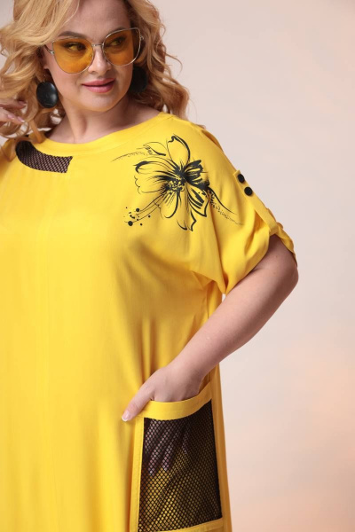 Платье Romanovich Style 1-2375 желтый - фото 5
