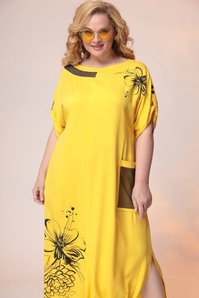 Платье Romanovich Style 1-2375 желтый - фото 4