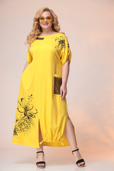 Платье Romanovich Style 1-2375 желтый - фото 1