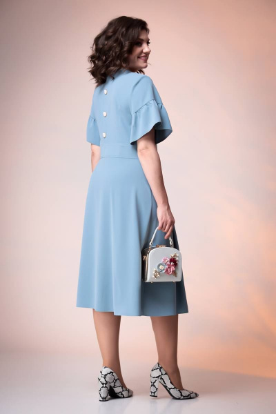 Платье Romanovich Style 1-2374 пыльно-голубой - фото 2