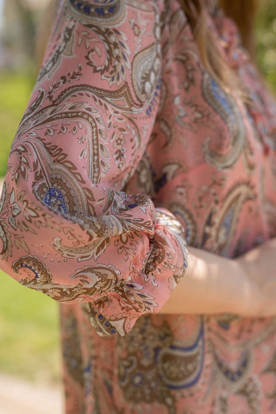 Платье АСВ 1118.1 розовый_пыльный - фото 5
