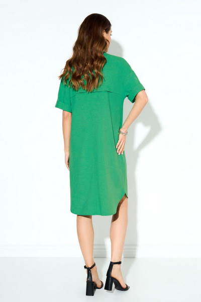 Платье TEZA 3924 зеленый - фото 5