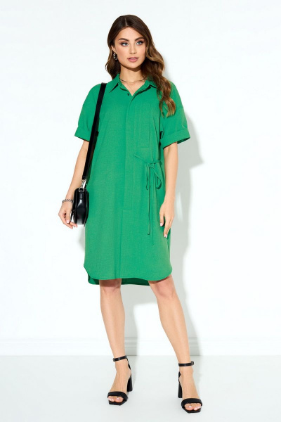 Платье TEZA 3924 зеленый - фото 1