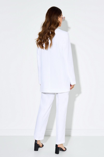 Блуза, брюки, жакет TEZA 3955 белый+черно-белый - фото 6
