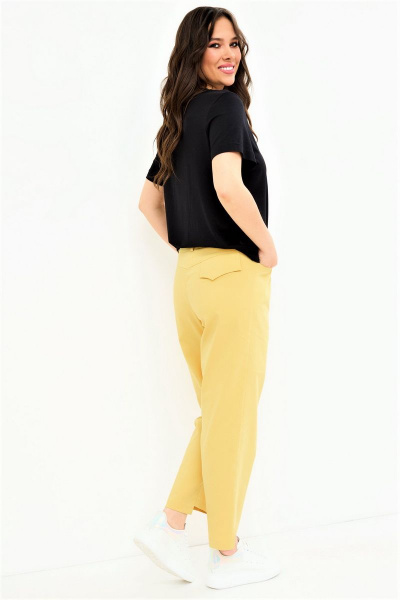 Блуза, брюки, жакет Магия моды 2105 желтый - фото 7