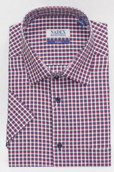 Рубашка Nadex 01-073223/404_170 сине-красный - фото 1