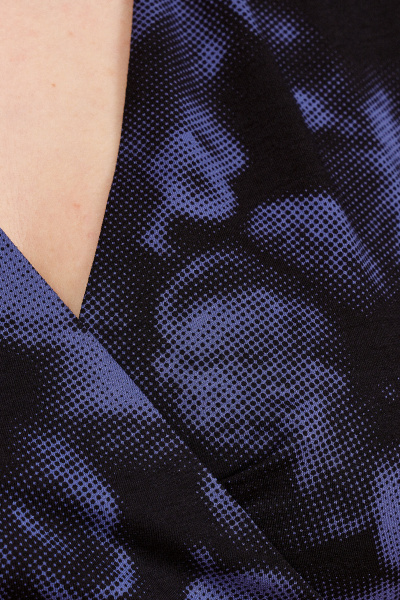 Платье Панда 104980w черно-синий - фото 3