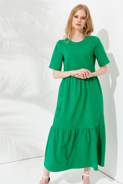 Платье Панда 77183w зеленый - фото 2