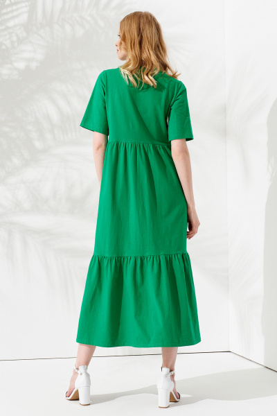Платье Панда 77183w зеленый - фото 3