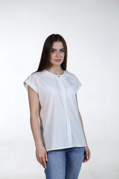 Блуза Atelero 1012 белый - фото 2