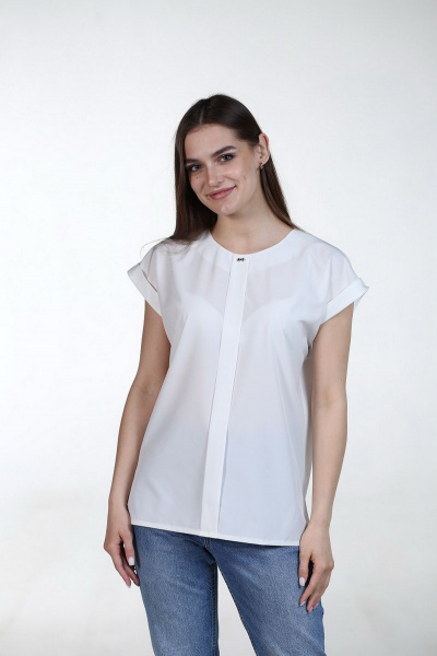 Блуза Atelero 1012 белый - фото 1