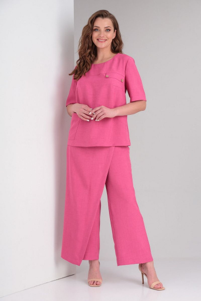 Блуза, брюки Djerza 910 розовый - фото 1