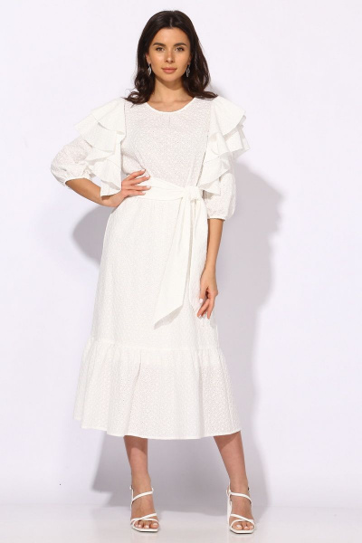 Платье Faufilure С1262 белый - фото 1
