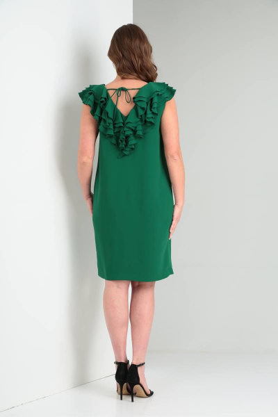 Платье SVT-fashion 458 зеленый - фото 3