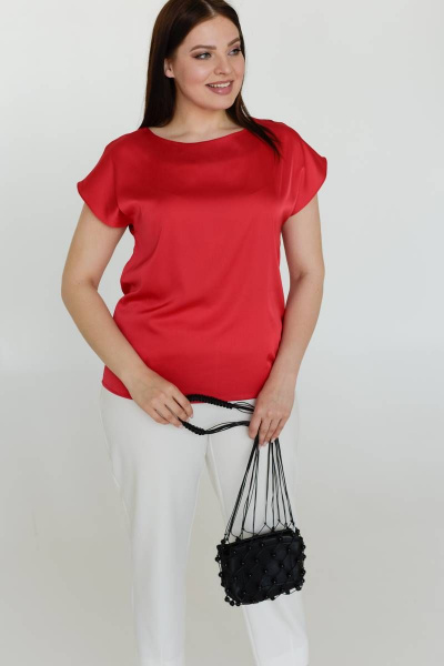 Блуза LindaLux 1076 красный - фото 3