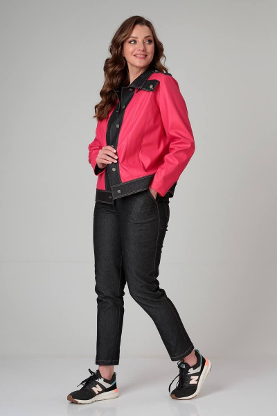 Брюки, куртка Liona Style 842 розовый - фото 3