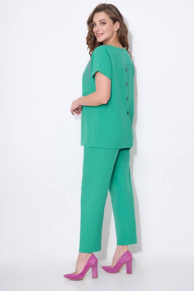 Блуза, брюки Koketka i K 938-1 зеленый - фото 3