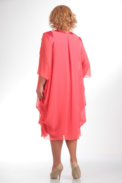 Платье Pretty 334 розовый - фото 2