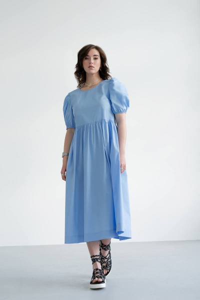 Платье JRSy 2137 голубой - фото 1
