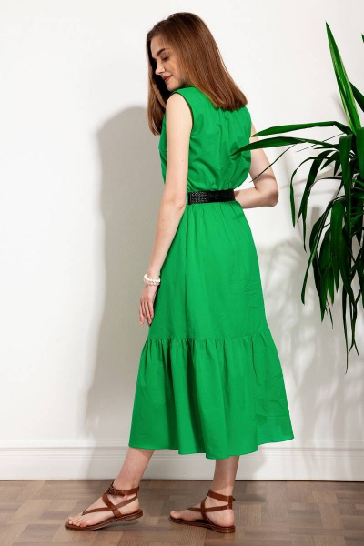 Платье Nova Line 50270 зеленый - фото 3