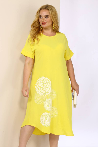 Платье Shetti 4030 желтый - фото 5