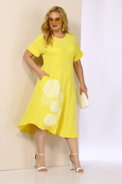Платье Shetti 4030 желтый - фото 1
