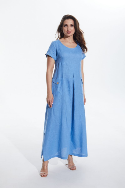 Платье MALI 422-040 голубой - фото 1