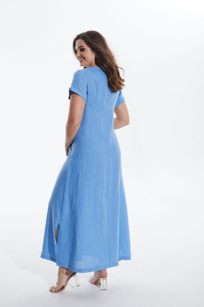 Платье MALI 422-040 голубой - фото 8