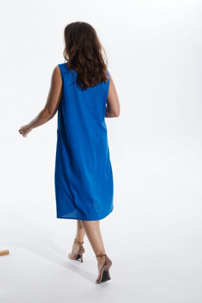 Платье MALI 422-051 синий - фото 8
