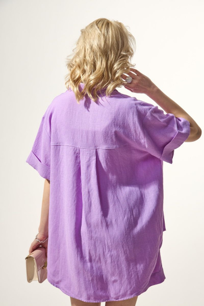 Блуза, шорты KOKOdea 212215 лиловый - фото 9