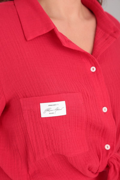 Блуза, шорты Диомант 1792 красный - фото 9