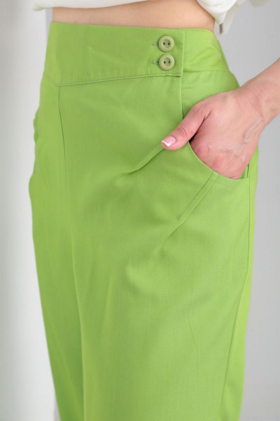 Блуза, брюки VIA-Mod 518 салатовый - фото 4