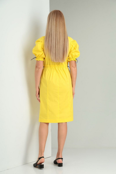 Платье Gamma Gracia 564 желтый - фото 3