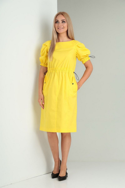 Платье Gamma Gracia 564 желтый - фото 2