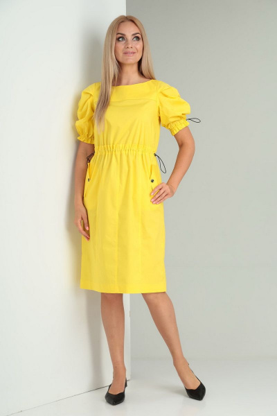 Платье Gamma Gracia 564 желтый - фото 1