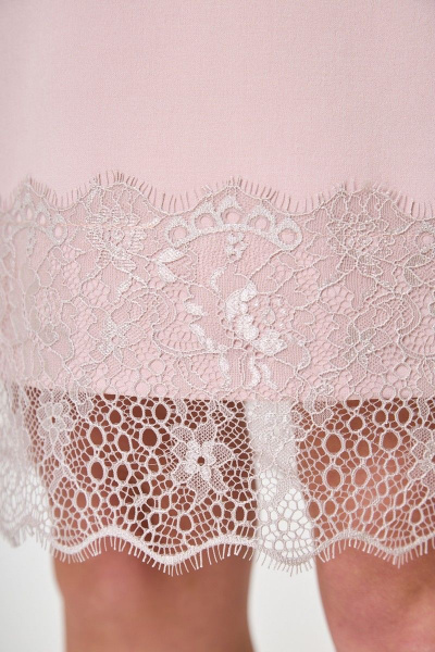 Платье Anelli 635 розовый - фото 4