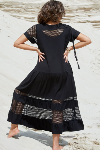 Платье Vittoria Queen 16453 черный - фото 3
